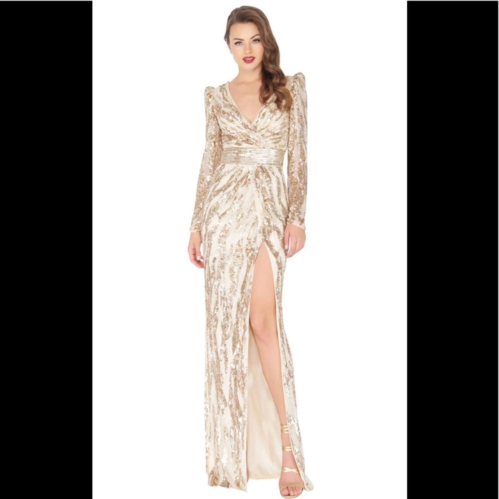 Mac Duggal Sequin Dress